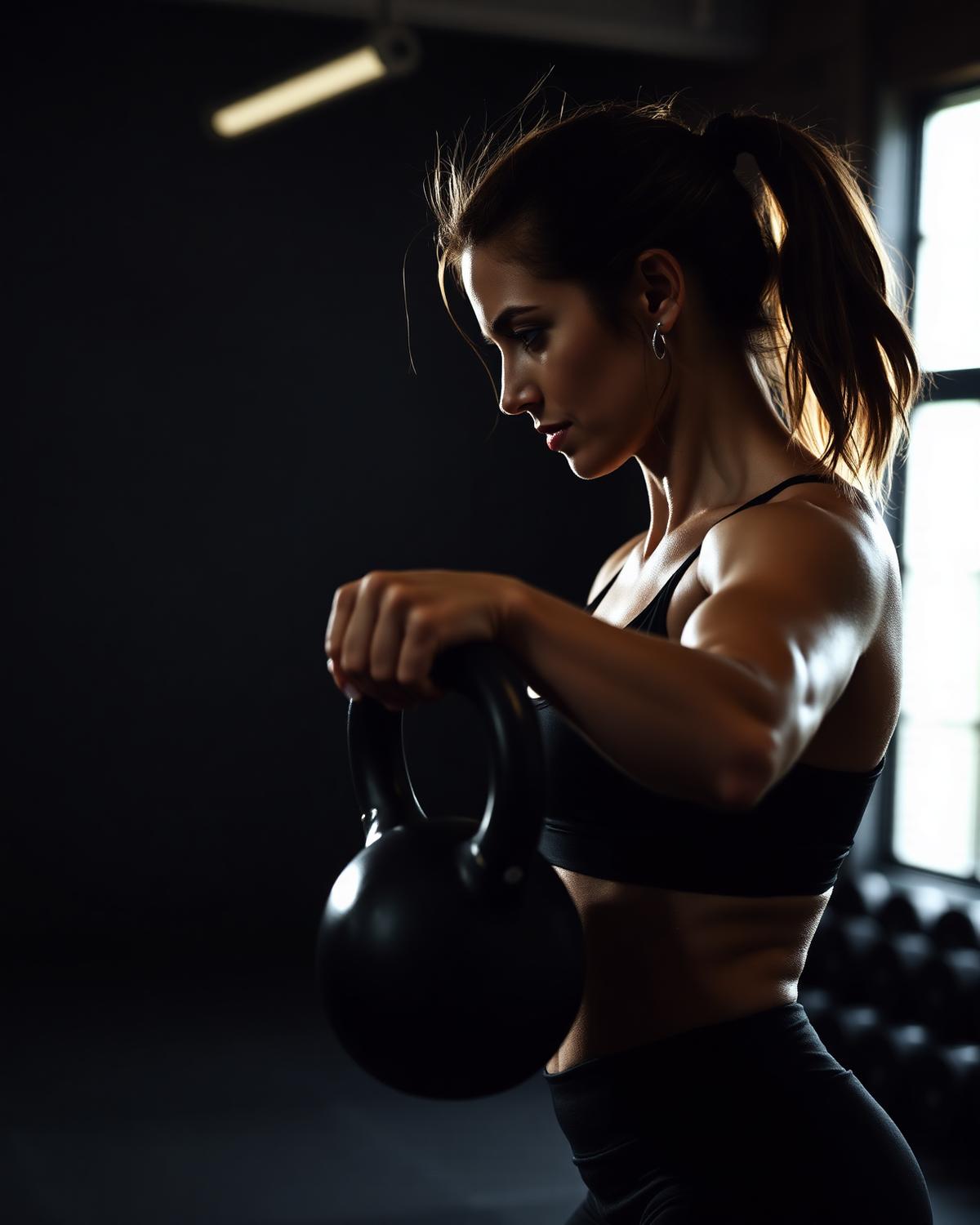 Kettlebell training